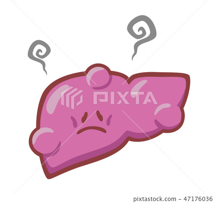 A liver with a tumor 47176036