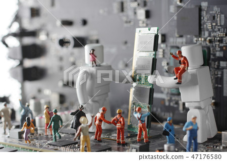 計算機，人類和機器人共存的未來社會 47176580