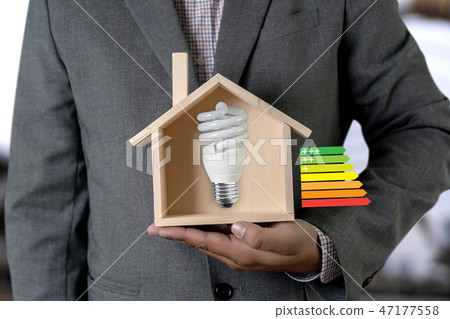 energy rating chart Eco man energy efficiency  47177558