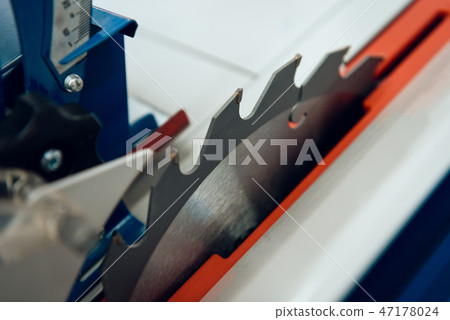 Close up. Woodworking machine in power tools store Close up. Woodworking machine in power tools store 47178024