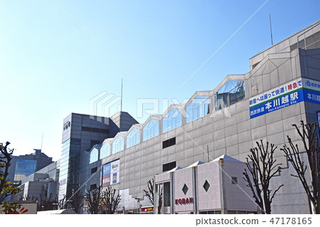 西武鐵道Honkawagoe站東口 西武鐵道Honkawagoe站東口 47178165