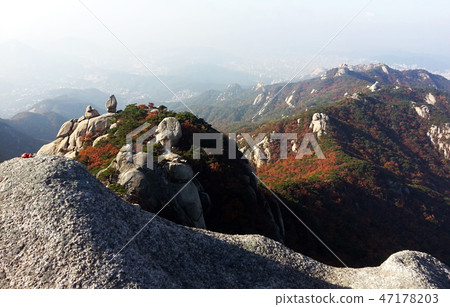 Bukhan山,國家公園,Mun Sung Bong Bukhan山,國家公園,Mun Sung Bong 47178203