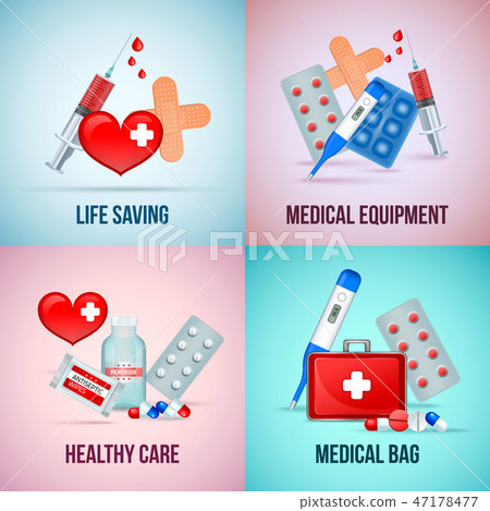 First Aid Realistic Concept  47178477