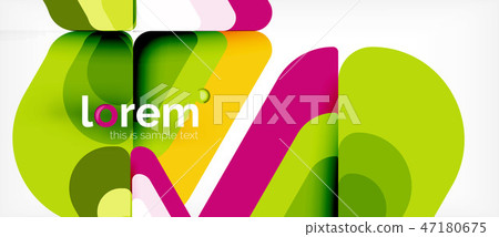 Abstract background multicolored geometric shapes modern design Abstract background multicolored geometric shapes modern design 47180675