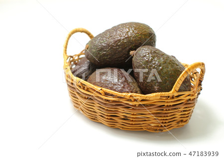 Avocado, fruits, vegetables, basket Avocado, fruits, vegetables, basket 47183939