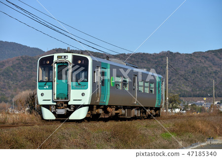 JR Shikoku 1500系列Kotoku線單列車在Kotoku線上運行 47185340