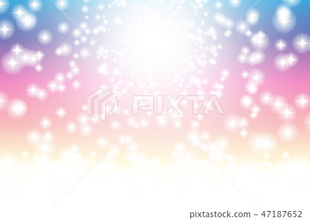 Background image, glitter, blur, blur, glare, light, glowing, bright, free material, launcher, starry sky, night sky, 47187652
