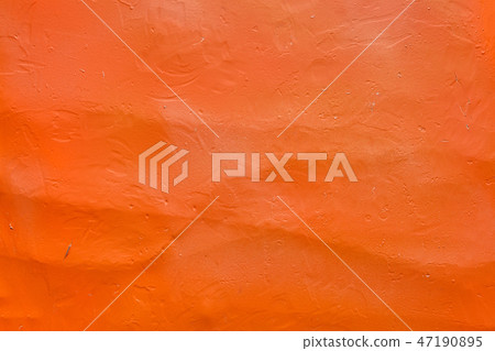 Rough concrete plaster is colored orange Rough concrete plaster is colored orange 47190895