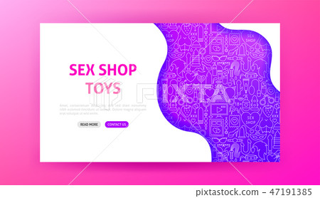 Sex Shop Landing Page Sex Shop Landing Page 47191385