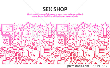 Sex Shop Concept Sex Shop Concept 47191387