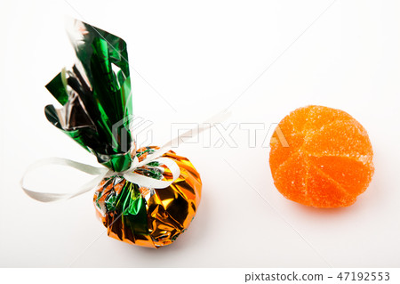 mandarin marmalade white background mandarin marmalade white background 47192553