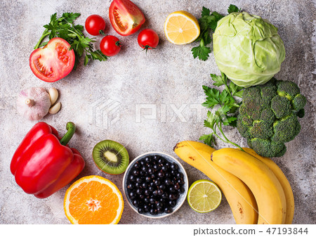 Food containing vitamin C. Healthy eating Food containing vitamin C. Healthy eating 47193844