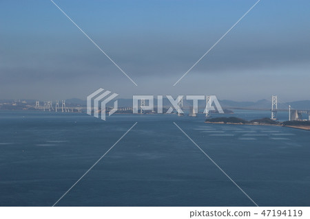 A panoramic view of Seto Ohashi 47194119