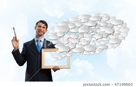 Business inspiration of young man 47199003