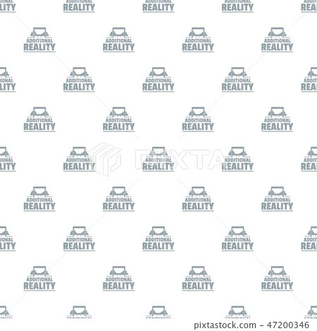 Game additional reality pattern vector seamless 47200346