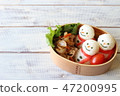 Snowman's box lunch 47200995