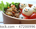 Snowman's box lunch 47200996