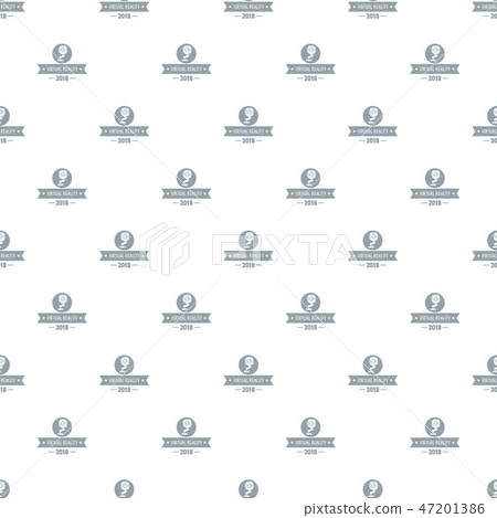 Vr reality pattern vector seamless Vr reality pattern vector seamless 47201386