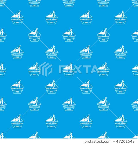 Repair service pattern vector seamless blue Repair service pattern vector seamless blue 47201542