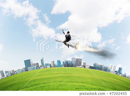 Business success and targets achievement concept. 47202435