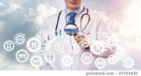 Doctor and teamwork process Doctor and teamwork process 47203830