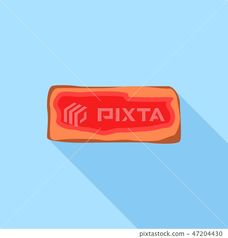 Steak icon, flat style Steak icon, flat style 47204430