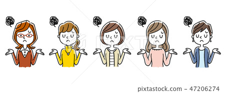 Multiple women: set 47206274