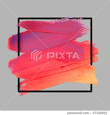 Craft label brush stroke backgrounds Craft label brush stroke backgrounds 47208005