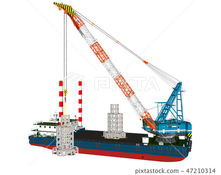 Hoist crane ship 47210314