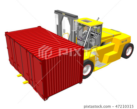Forklift container 47210315