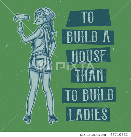 T-shirt or poster design 47210882