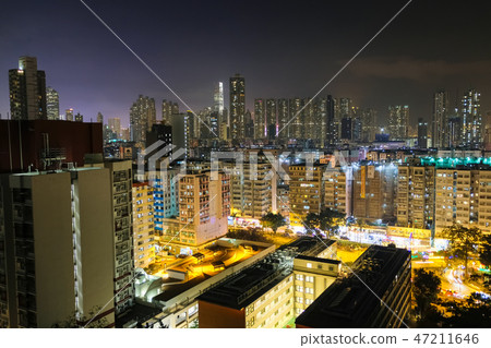 Night view from Hong Kong Garden Hill Night view from Hong Kong Garden Hill 47211646