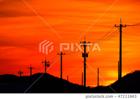 夕陽 夕陽 47211663