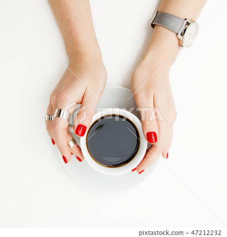 Flat lay. Top view. Minimalist fashion photo Flat lay. Top view. Minimalist fashion photo 47212232