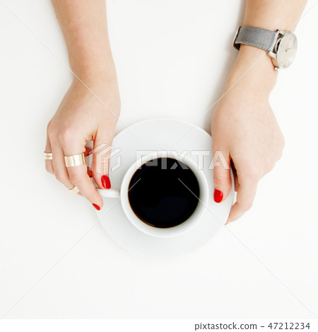 Flat lay. Top view. Minimalist fashion photo Flat lay. Top view. Minimalist fashion photo 47212234