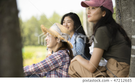 Female agriculture companion Female agriculture companion 47212685