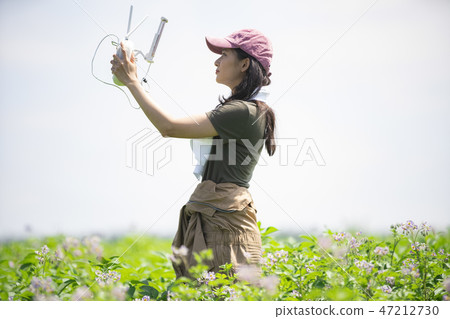 Female agriculture drone 47212730