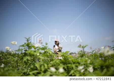 Female agriculture drone 47212841