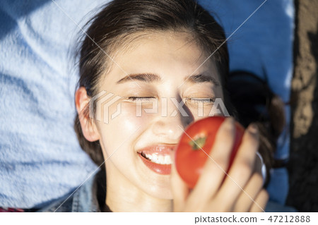 女性農業 47212888