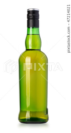 Whiskey bottle isolated on white Whiskey bottle isolated on white 47214021