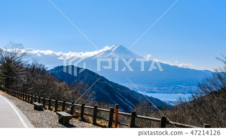 從Misaka Pass看到的富士山 從Misaka Pass看到的富士山 47214126