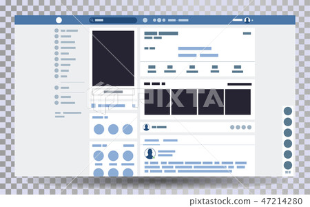 Mock up web page browser Mock up web page browser 47214280