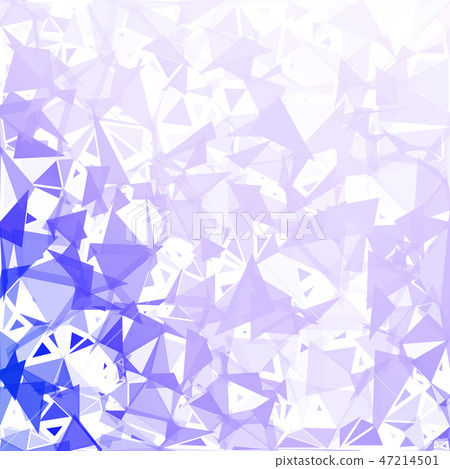 Purple Polygonal Mosaic Background  47214501