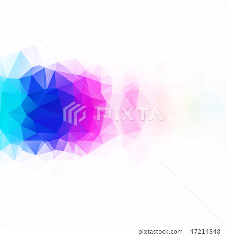 Colorful Polygonal Mosaic Background  47214848