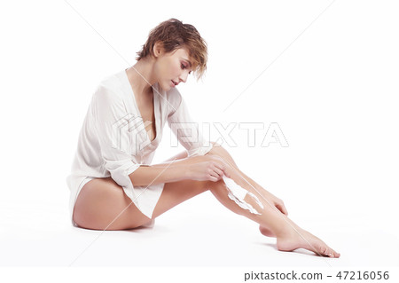 Beautiful and healthy female legs Beautiful and healthy female legs 47216056