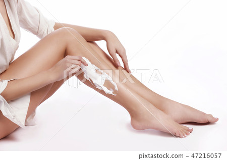 Beautiful and healthy female legs Beautiful and healthy female legs 47216057