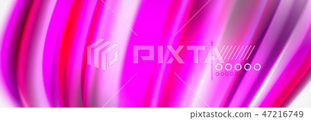 Fluid liquid colors abstract background, colorful geometric background - fluid shapes composition Fluid liquid colors abstract background, colorful geometric background - fluid shapes composition 47216749