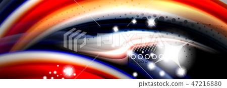 Fluid liquid wave pattern 47216880