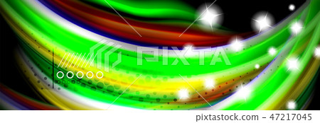 Fluid liquid wave pattern 47217045
