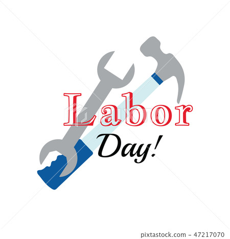 Holiday greetings illustration Labor Day Holiday greetings illustration Labor Day 47217070